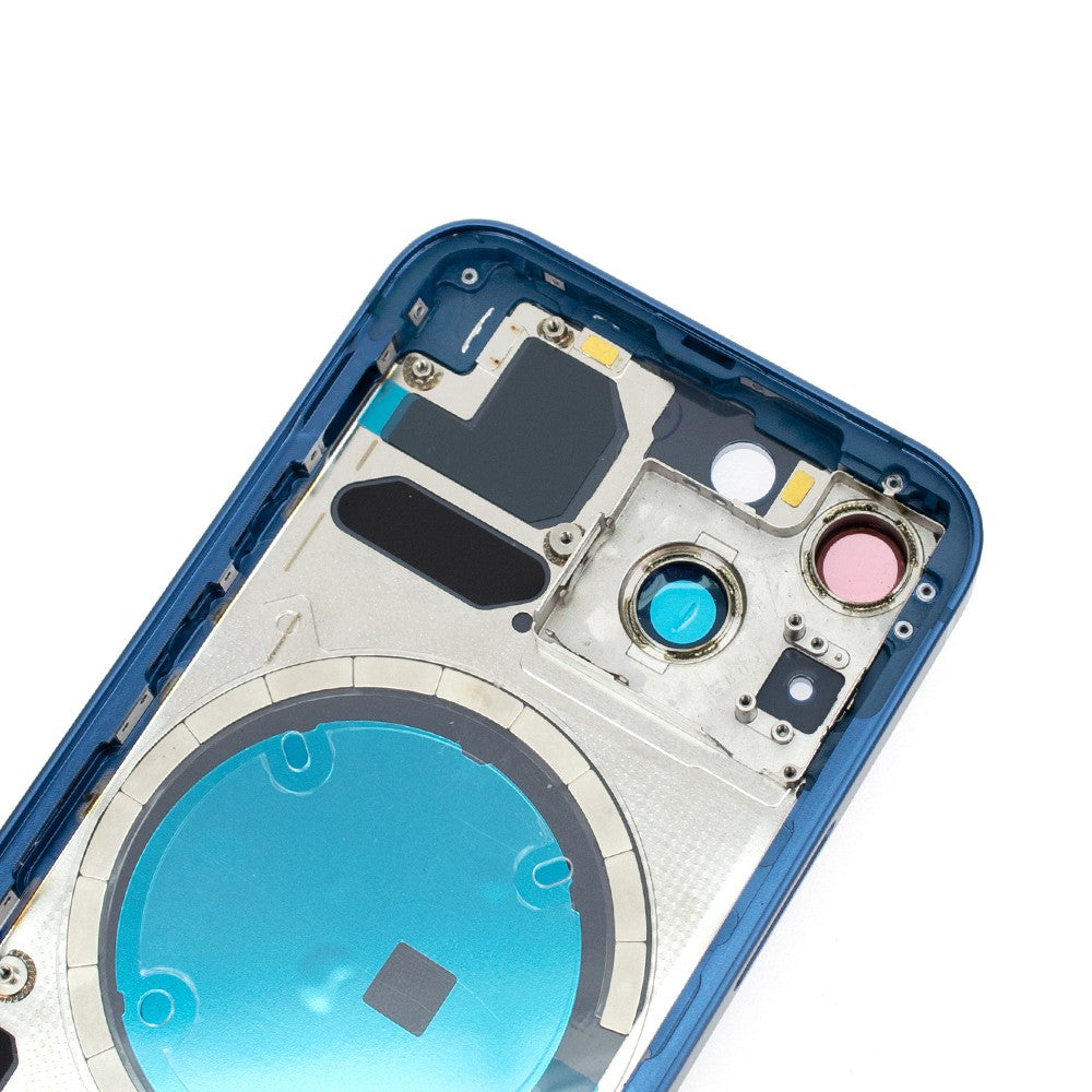 Rear Housing for iPhone 13 mini (NO LOGO)-Blue Rear Housing for iPhone 13 mini (NO LOGO)-Blue